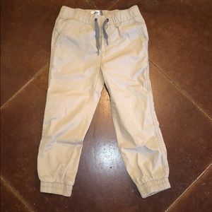 Boys Khaki Joggers